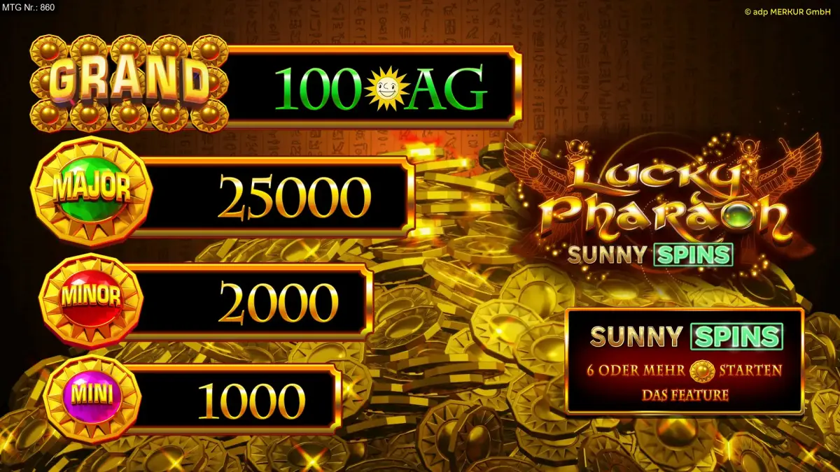 Lucky Pharaoh Sunny Spins – Bonusrunde im Demo-Modus